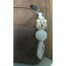 GEHAAKTE BEER hanger in BEIGE NATUREL